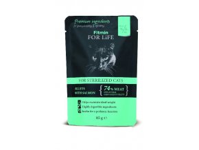 cat pouch sterilized 85g