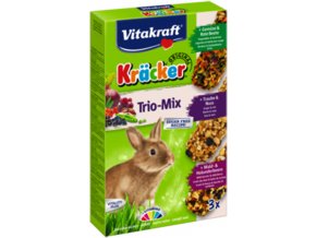Kracker králík trio mix zelnina, ořech, lesní plody