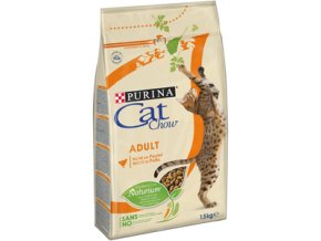 CAT CHOW ADULT kuře a krůta 1,5kg