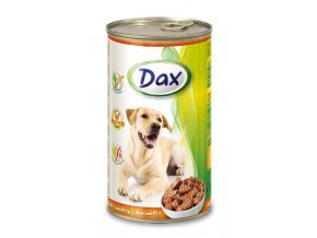 Dax 1240g kousky pes drubezi