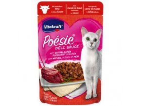 vyr 15422Vitakraft Cat Poesie DeliSauce kapsa hovezi 85g