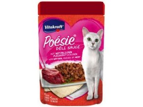 Vitakraft Cat Poesie DeliSauce kapsa hovezi srdce 85g