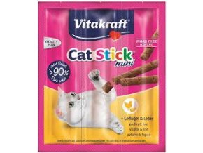 Cat stick drůbež játra mini 3 x 6 g