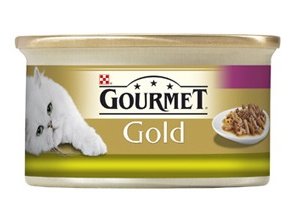 Gourmet kousky gold králík s játry