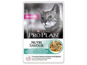 Purina Pro Plan Cat DELIKATE mořské ryby 85 g