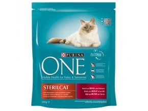 Purina one sterilcat s hovězím