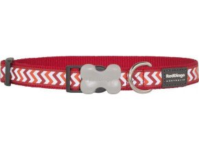 Obojek RD reflective ZIGGY,red