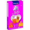 Vitakraft Cat pochoutka Jelly Lovers kuře, krůta 6 × 15g