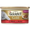 Gourmet kousky gold hovězí s kuřetem