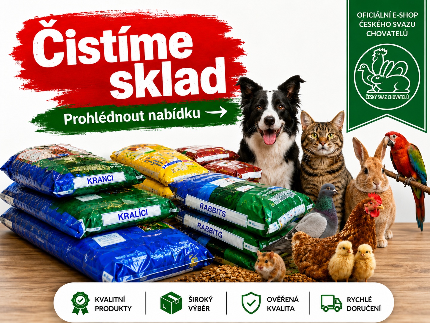 čistíme sklad