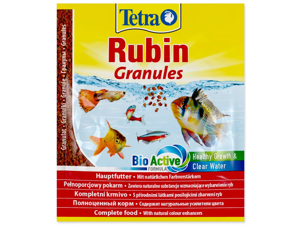 TETRA Rubin Granules sáček - KARTON (20ks) 15 g