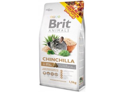 BRIT Animals CHINCHILA complete 1,5kg