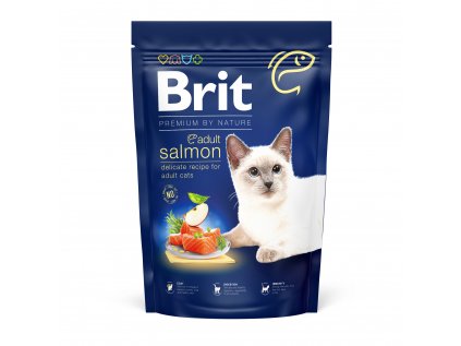 BRIT Premium by Nature Cat Adult Salmon 1,5kg