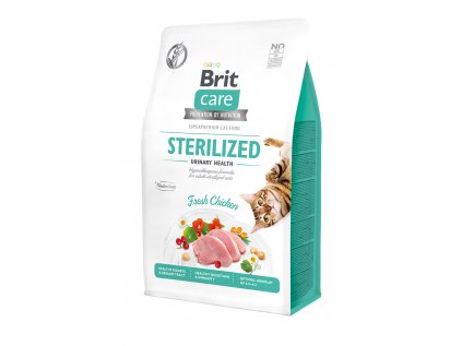 BRIT Care Cat Grain-Free Sterilized Urinary Health 400g