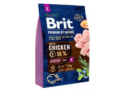 BRIT Premium by Nature Junior S 3 kg