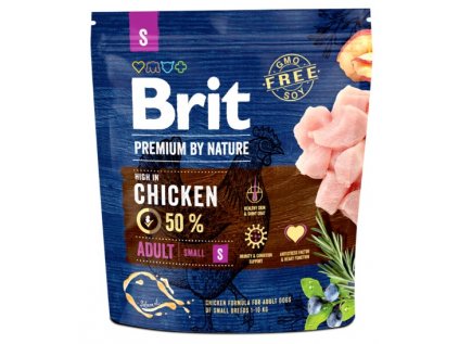 BRIT Premium by Nature Adult S 1kg
