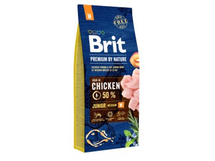 BRIT Premium by Nature Junior M 15 kg