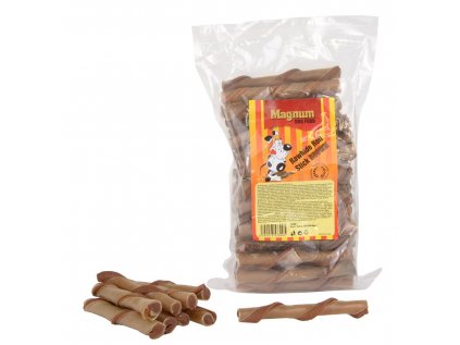 MAGNUM Rawhide roll stick 5" 12,5 cm (cca 40 ks) BROWN