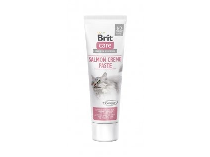 BRIT Care Cat Paste Salmon creme 100g