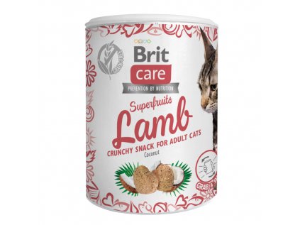BRIT Care Cat Snack Superfruits Lamb 100g