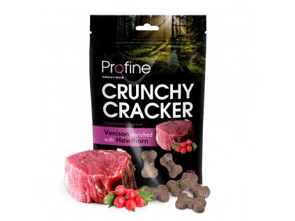 PROFINE Dog Crunchy Cracker Venison enriched with Hawthorn 150 g