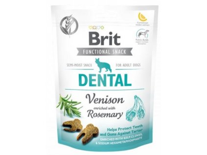 BRIT Care Dog Functional Snack Dental Venison 150g
