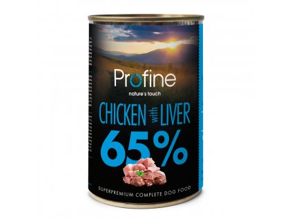 PROFINE 65% Chicken with Liver 400g