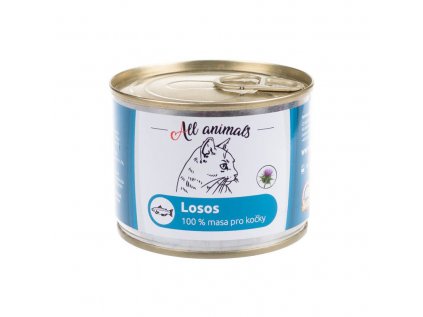 ALL ANIMALS CAT losos mletý 200g