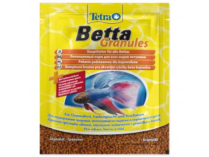 TETRA Betta Granules sáček - KARTON (25ks) 5 g