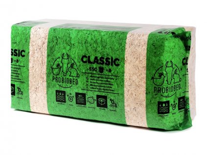 PROBIOBED Sterilní bezprašná podestýlka CLASSIC 550l
