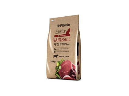 Fitmin cat Purity Hairball - 1,5 kg
