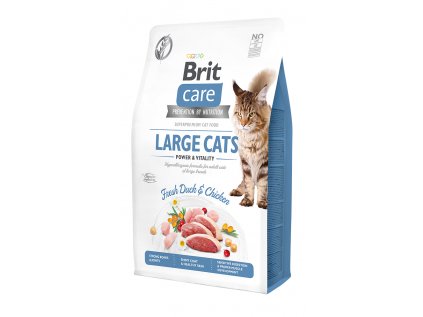 BRIT Care Cat Grain-Free Large cats Power & Vitality 2kg - EXPIRACE