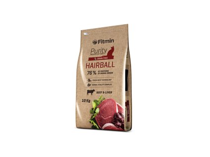 Fitmin cat Purity Hairball - 10 kg - EXPIRACE