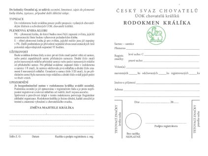 rodokmen kralika front
