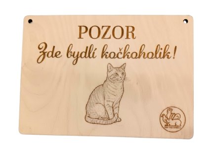 Cedulka kočka