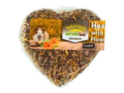 NATURE LAND Brunch XL Srdíčko s lístky 90g