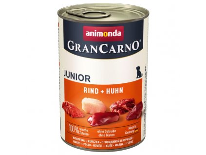 Animonda Gran Carno Junior hovězí + kuře 400g