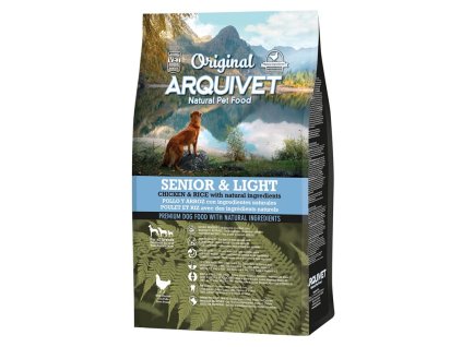 original senior light chicken and rice 3 kg dry dog food for all kinds of breeds