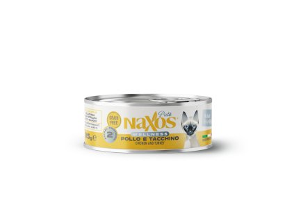 Naxos CAT Adullt Sterilingh PATE CHICKEN TURKEY