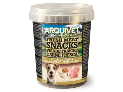 snacks carne fresca pollo de granja 300g
