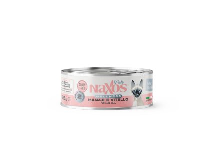 Naxos CAT Adullt Sterilingh PATE PORK VEAL