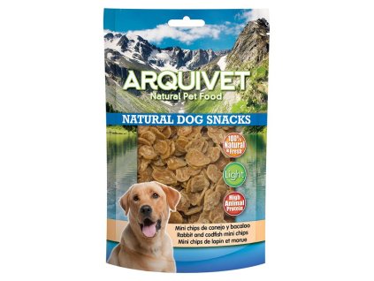 mini chips de conejo y bacalao 100 g