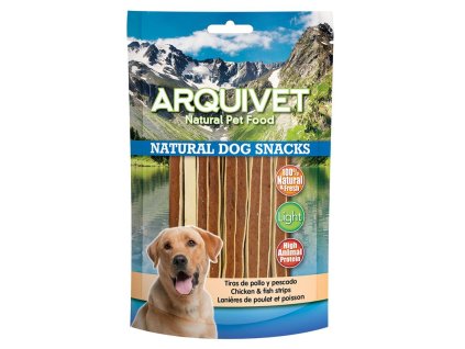 tiras de pollo y pescado 1004 g