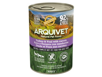 adult pavo y ternera con zanahorias y aceite de salmon 1