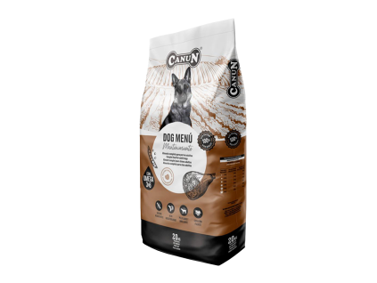 canun dog menu 20kg