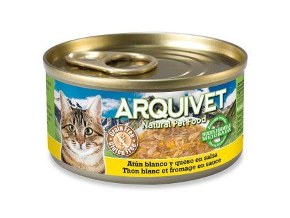 white tuna and cheese in sauce 80 g
