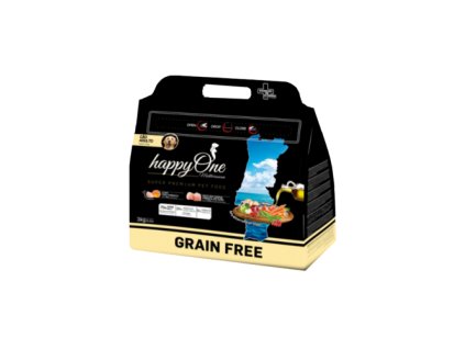 HappyOne Grain Free Mediterraneum Adult dla psow doroslych Super Premium 3Kg removebg preview