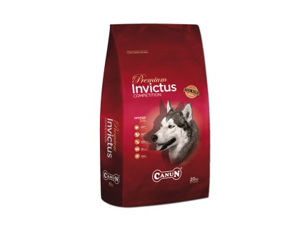 Canun Invictus 20 kg prémiové krmivo pre psov s jahňacinou, ryžou a rybami