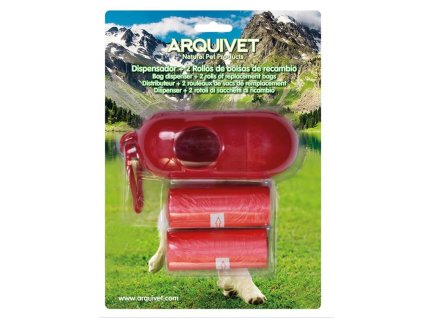 dispensador 2 rollos bolsas recambio