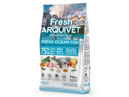 ARQUIVET FRESH Polovlhké krmivo pre psov oceánske ryby 2,5 kg